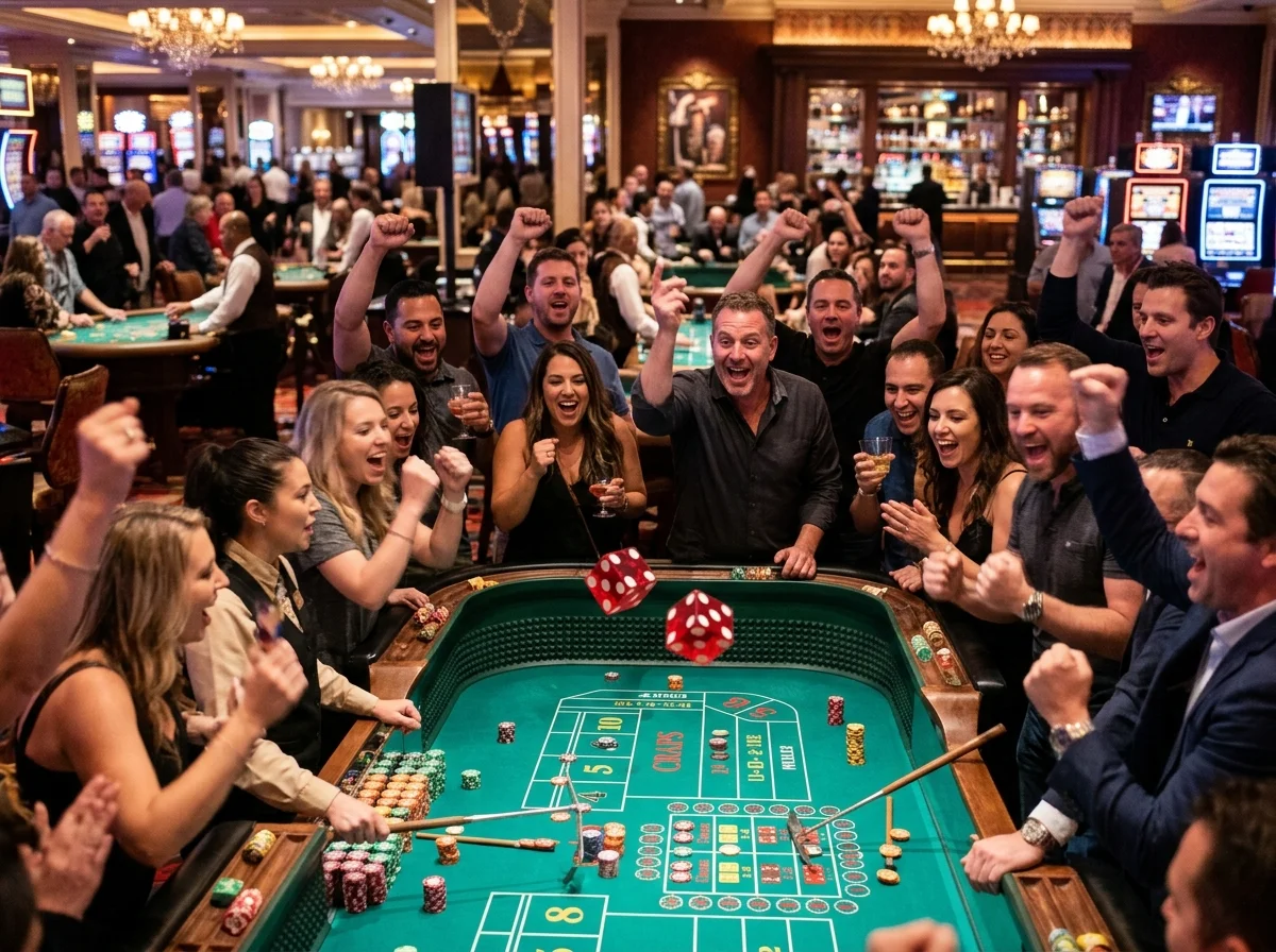 Live Craps at Slotsgallery